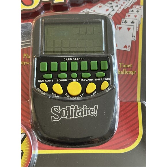 Westminster Pocket Arcade Solitaire Handheld Electronic Game New (00277) - Picture 3 of 3